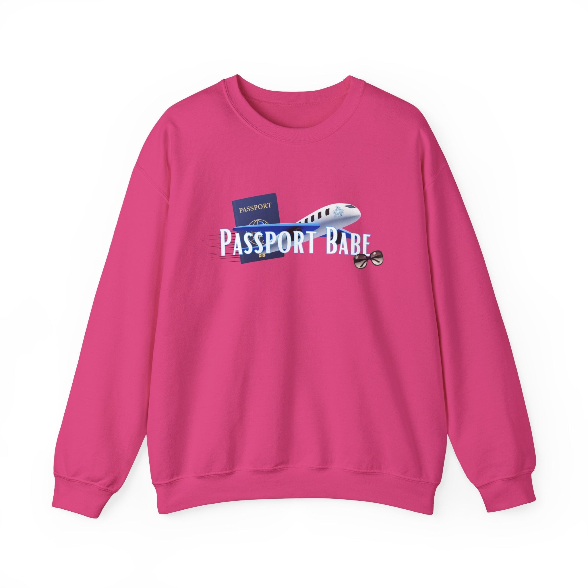Passport Babe Unisex Heavy Blend™ Crewneck Sweatshirt